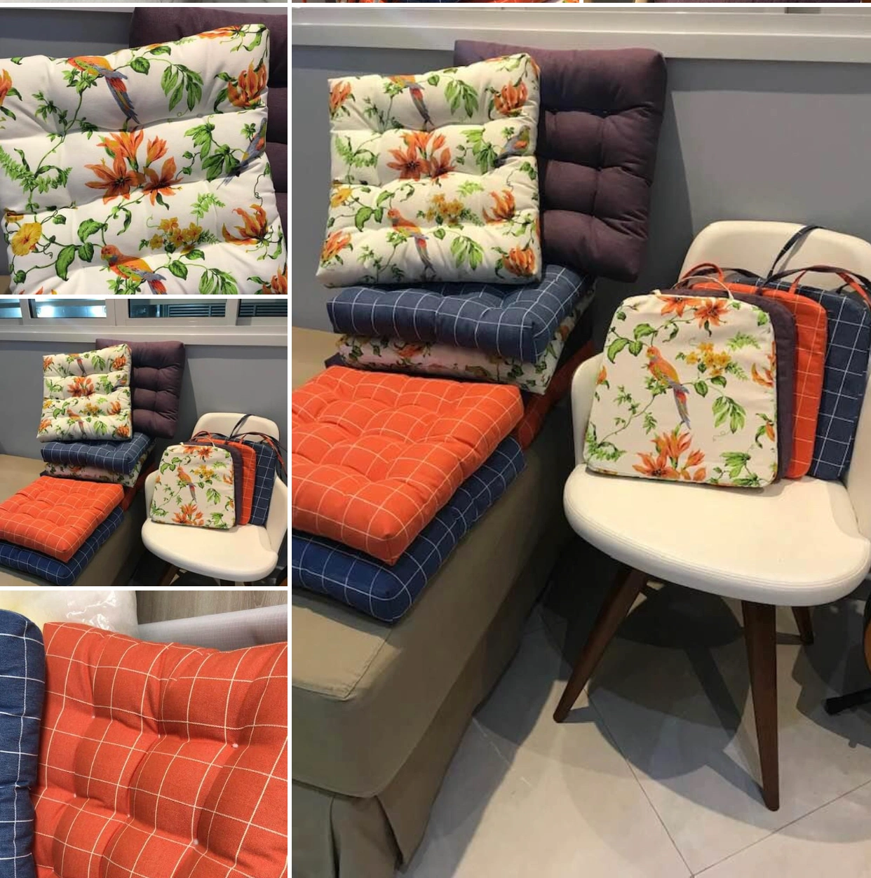 Capas de almofadas estampadas sob medida